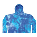 Heavyweight Youth Tie-Dyed Hooded Sweat